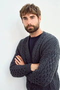 Men's Merino Wool V-Neck Cardigan
