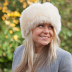 Snow Queen Sheepskin Hat - White