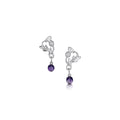 Thistle Small Silver Studs