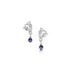 Thistle Small Silver Studs