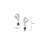Thistle Small Silver Studs