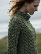 Aran Asymmetrical Cardigan