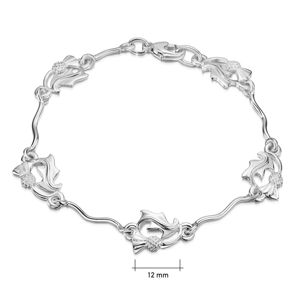 Thistle 5-link Bracelet in Sterling Silver