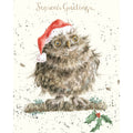 Wrendale Card 'Christmas Owl'