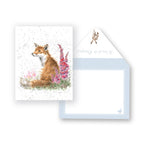 Wrendale Mini Card 'Foxgloves'