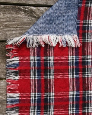 Glen Appin Tartan Poncho with Hood