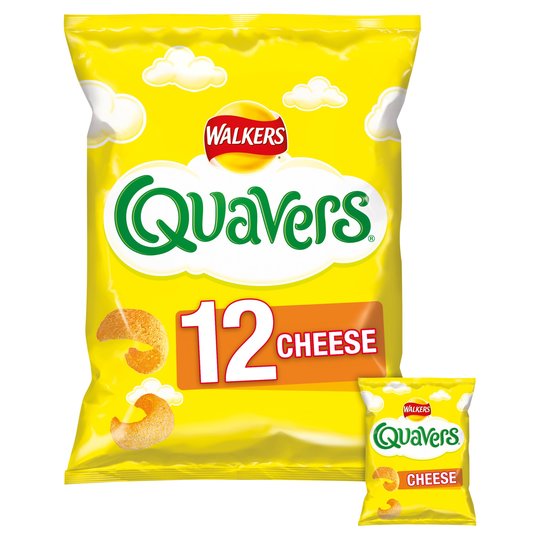 Walkers Quavers Cheese - 12pk