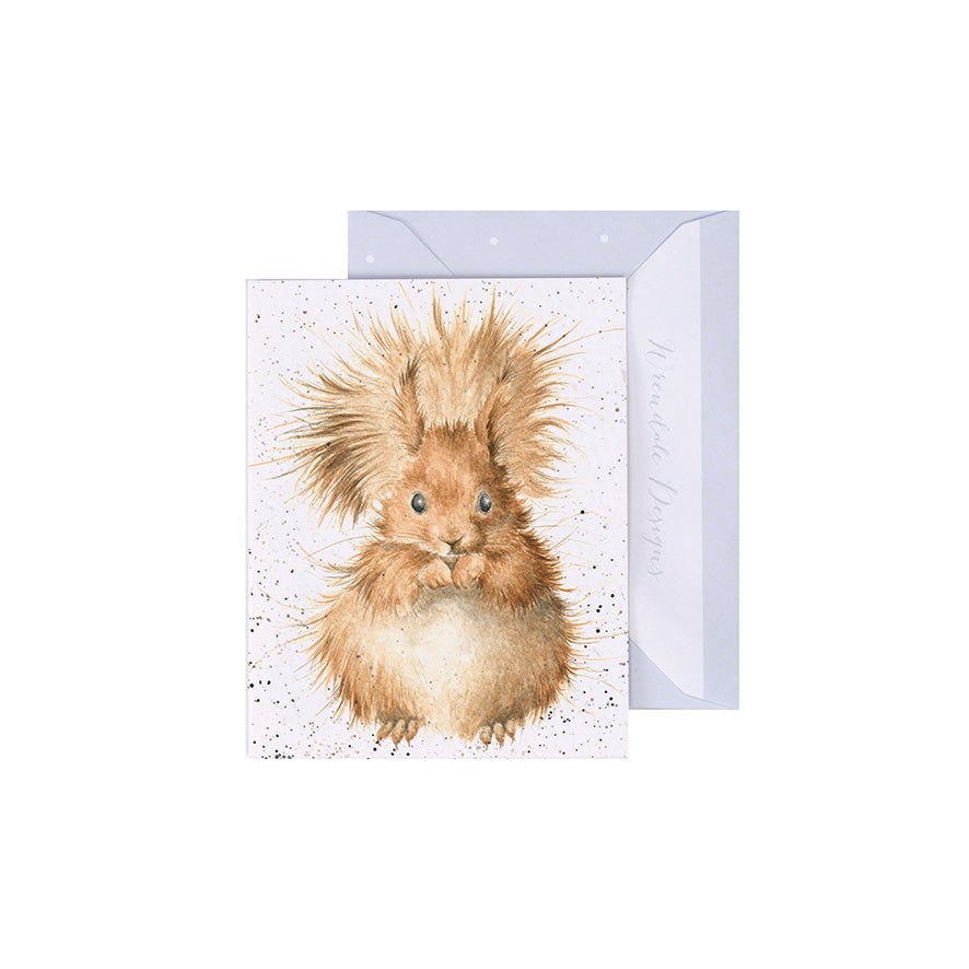 Wrendale Mini Card 'Redhead'