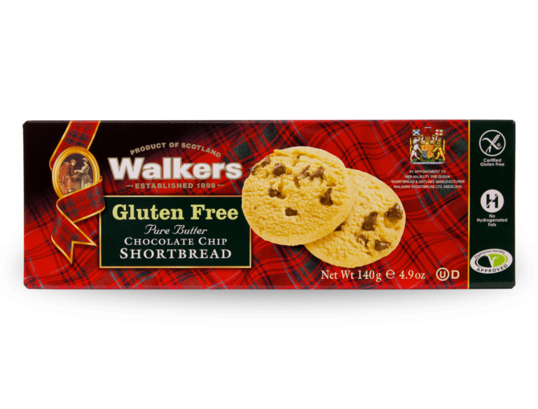 Walkers Gluten Free Chocolate Chip Shortbread