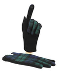 Smart Touch Gloves 'Black Watch'